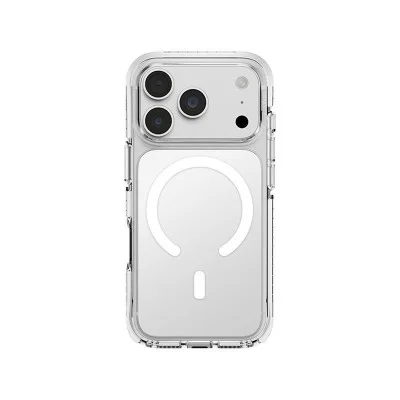 Uniq Hybrid Combat MagSafe Case for iPhone 18 Pro - Blanc White